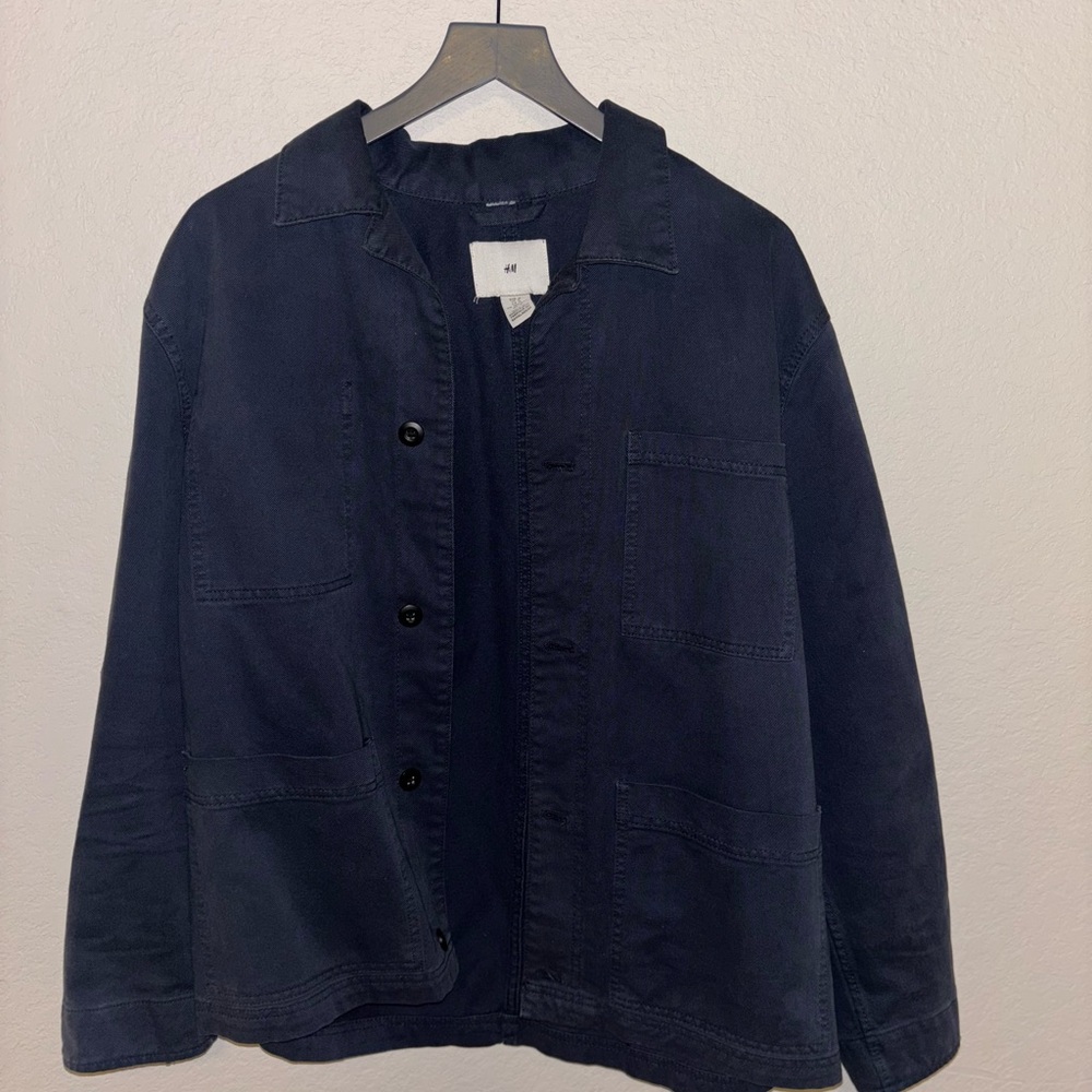 H&M Dark Blue Denim Jacket